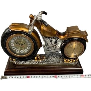 Часы настольные "мотоцикл"