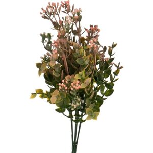 Цветок искусственный Lefard Седум высота 40см, полиэстер, пластик, металл (25-414)