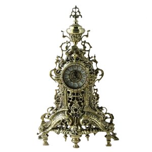 Декоративные бронзовые часы "Перфорадо", выс. 49см