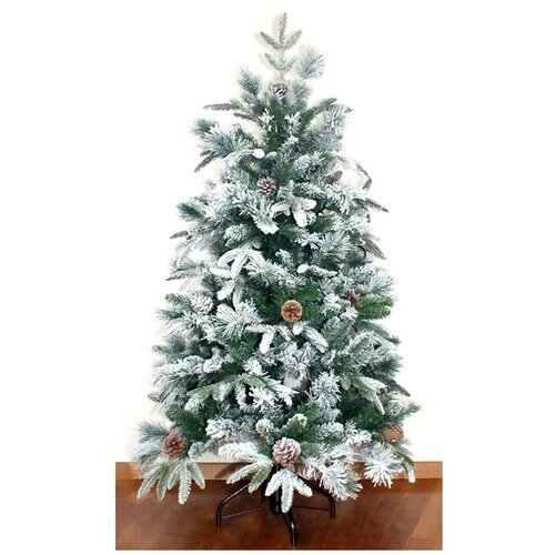 Ель Forest Market Ice Queen Fir заснеженная с шишками - 120 см