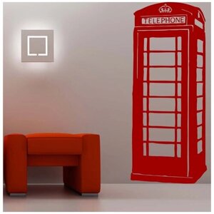 Интерьерная наклейка Chatte “Телефонная будка (Лондон)85 х 200 см.