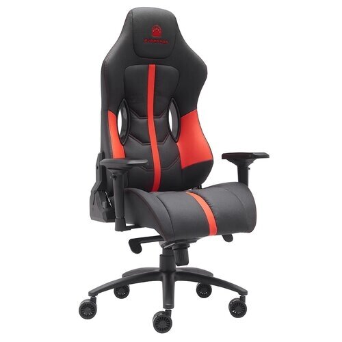 Компьютерное кресло Everprof Jaguar игровое, обивка: искусственная кожа, цвет: красный/черный