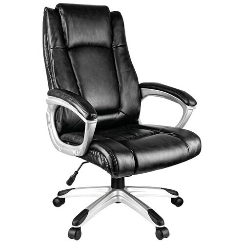 Компьютерное кресло Helmi HL-E09 Capital для руководителя, обивка: искусственная кожа, цвет: черный