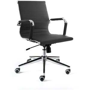 Компьютерное кресло NORDEN Техно LB офисное, обивка: искусственная кожа, цвет: черный