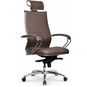 Компьютерное офисное кресло Metta Samurai КL-2.05 MPES Светло-коричневое