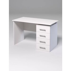 Компьютерный стол "менеджер"37, Белый 120 x 60 x 75 см