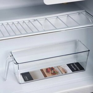 Контейнер для холодильника с крышкой и ручкой 32x10x10 см