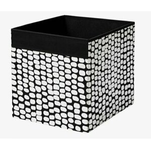 Коробка для хранения Икеа Дрена Ikea Drona, 38х33х33 см, черно-белый