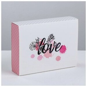 Коробка для сладостей «Love», 20 15 5 см