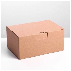 Коробка подарочная складная, упаковка, 22 х 15 х 10 см