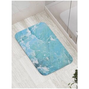 Коврик JoyArty противоскользящий "Прозрачный лед" для ванной, сауны, бассейна, 77х52 см