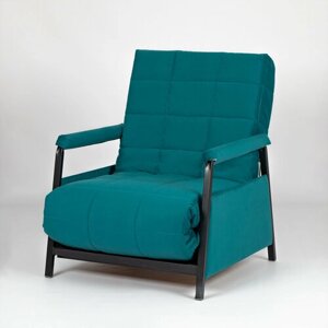 Кресло-кровать Диван 24 "Ирбис" зеленый, велюр