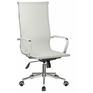 Кресло Меб-фф Офисное кресло Меб-фф MF-6004H-01 White