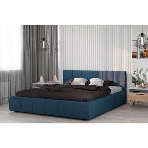 Кровать с подъёмным механизмом Hoff Mila, 195х80х218, цвет синий