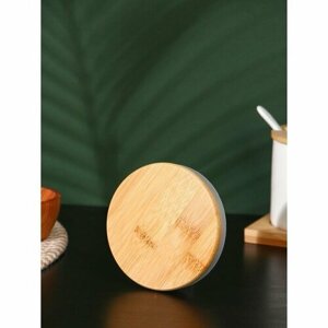 Крышка бамбуковая для чайника BellaTenero «ЭКО», d=9,6 см,8,5 см)