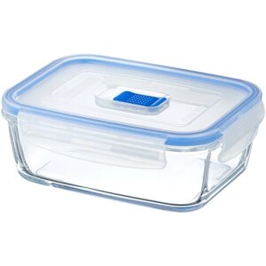 Luminarc контейнер Pure Box Active N2617, 13x18 см, прозрачный/синий