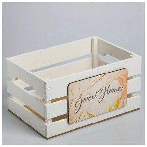 Market-Space Ящик для хранения "Sweet home" 30х15х20 см