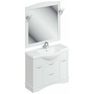 Мебель для ванной ДаниэлаАква Марсель 105 Белый глянец хром