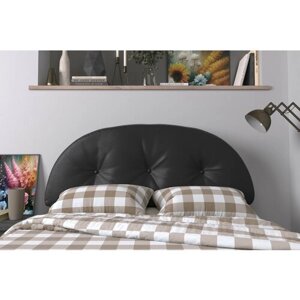 Набивное изголовье-подушка для кровати Mr. Mattress Soft H 90x60 Black