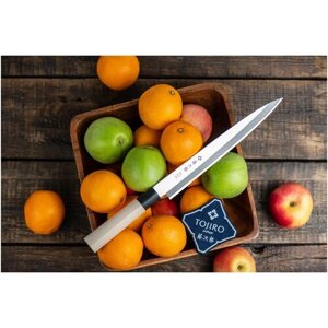 Набор ножей Tojiro Japanese knife, лезвие: 23.5 см, коричневый