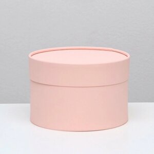 Подарочная коробка «Нежность», розовая, завальцованная, без окна, 16 х 10,5 см