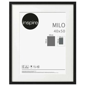Рамка Inspire Milo, 40х50 см, цвет чёрный