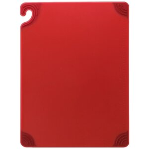 Разделочная доска San Jamar Saf-T-Grip, 61х45.7 см, красный