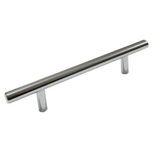 Ручка мебельная рейлинг d 12 mm 128/178, хром (6шт)