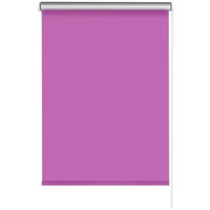 Рулонная штора Blackout Эскар SilverBack, 40х160 см, фиолетовый