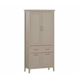 Шкаф брв мебель classic REG4d1S глиняный серый