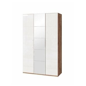 Шкаф для одежды и белья трехдверный Монреаль 01 с зеркалом