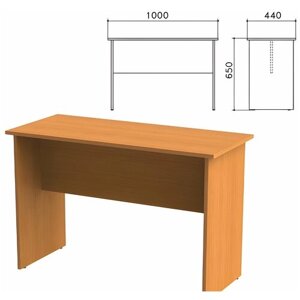 Стол приставной "Фея", 1000х440х650 мм, цвет орех милан, СФ04.5