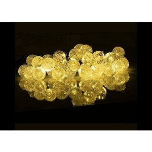 Светильник светодиодный SLR-G05-30Y садовый; гирлянда шарики желт. 5033368 ФАZА (3шт.)