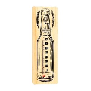 Термометр Добропаровъ Бутылка бежевый 21 см 29 см 9 см