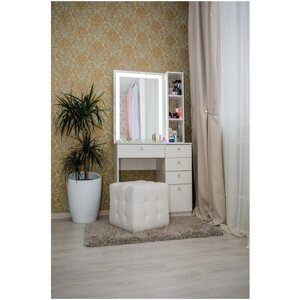Туалетный столик make-up-room "Бланка профи" 80 см - Белый