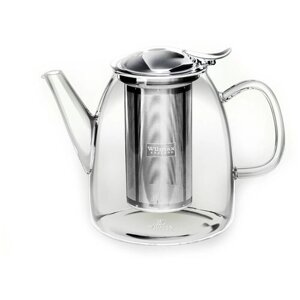 Wilmax Заварочный чайник Thermo WL-888809/А, 1.45 л, 1.5 л, прозрачный/стальной