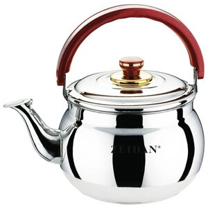 Zeidan Чайник со свистком Z-4238, 5 л, 5 л, серебристый