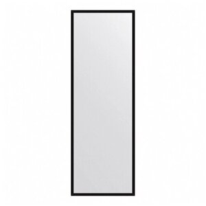 Зеркало настенное EVOFORM в багетной раме чёрный, 46х136 см, для гостиной, прихожей, кабинета, спальни и ванной комнаты, BY 7461