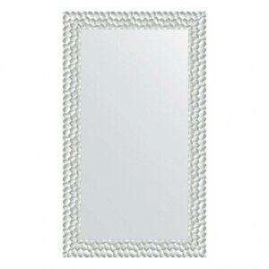 Зеркало настенное EVOFORM в багетной раме перламутровые дюны, 71х121 см, для гостиной, прихожей, кабинета, спальни и ванной комнаты, BY 3917