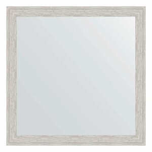 Зеркало настенное EVOFORM в багетной раме серебряный дождь, 61х61 см, для гостиной, прихожей, кабинета, спальни и ванной комнаты, BY 3133