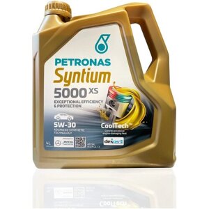70660K1yeu-18144019 моторное масло petronas syntium 5000 XS синт. 5W30 4л, API SN, ACEA C3, VW 505.01, BMW LL-04, MB approval 229.51