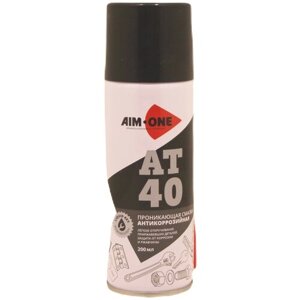 AIM-ONE AD410 проникающая смазка антикоррозийная AIM ONE 200 МЛ аэрозоль AT 40 200ML AD 410