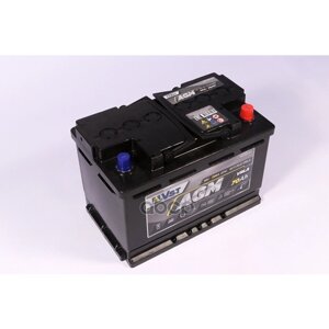 Аккумулятор 12V Agm 70Ah 720А 278X175x190 Полярность 0 VST арт. 570900072