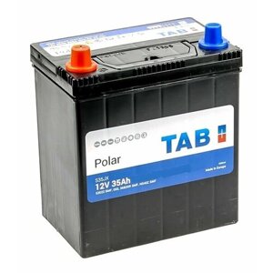 Аккумулятор автомобильный TAB Polar 6СТ-35.1 53522 35Ah 270A ПП (197х127х227) B19R 197x127x227