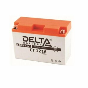 Аккумулятор Delta CT 1216 16 а/ч (R+200А