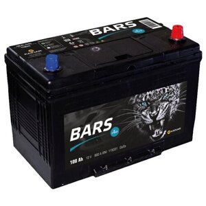 Аккумулятор для грузовиков BARS Asia 6СТ-100 АПЗ о. п. 115D31L 306х175х225