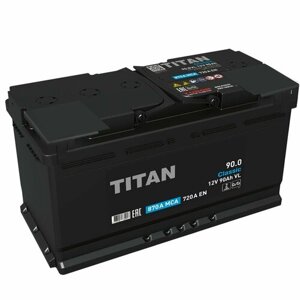 Аккумулятор Titan Classic 90 А. ч 353х175х190 (L5