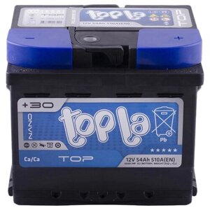 Аккумулятор Topla Top 54 А/Ч Обратная R+ 55401 207x175x175 En510 А Topla арт. 118654