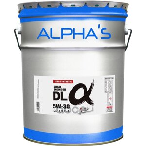 ALPHA'S Масло Моторное Alphas 5w-30 Dl-1/Cf-4 20л (Полусинтетика)