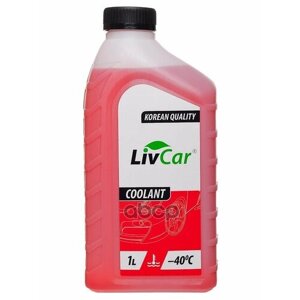 Антифриз Готовый Livcar Coolant Red -40 (1Л) LivCar арт. lca40-001r